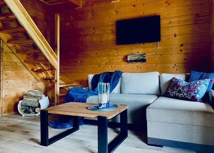 וילה Dom Pod Zarem Międzybrodzie Bialskie